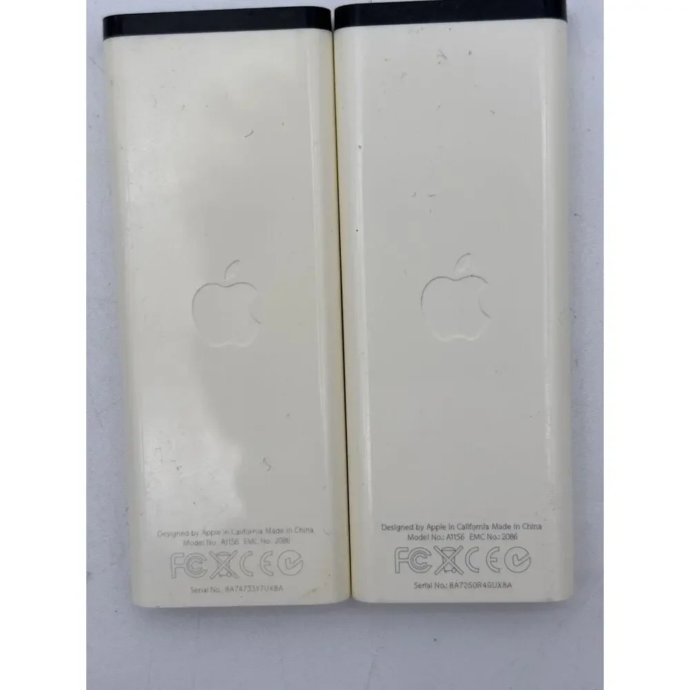 2 Apple Remote Controls Apple TV MacBook iMac Mac Pro A1156 Tested Working